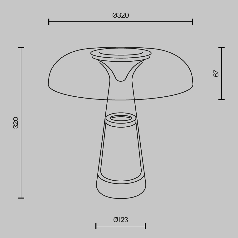 Настольный светильник Artefact 2700-4000К 8Вт в Воронеже