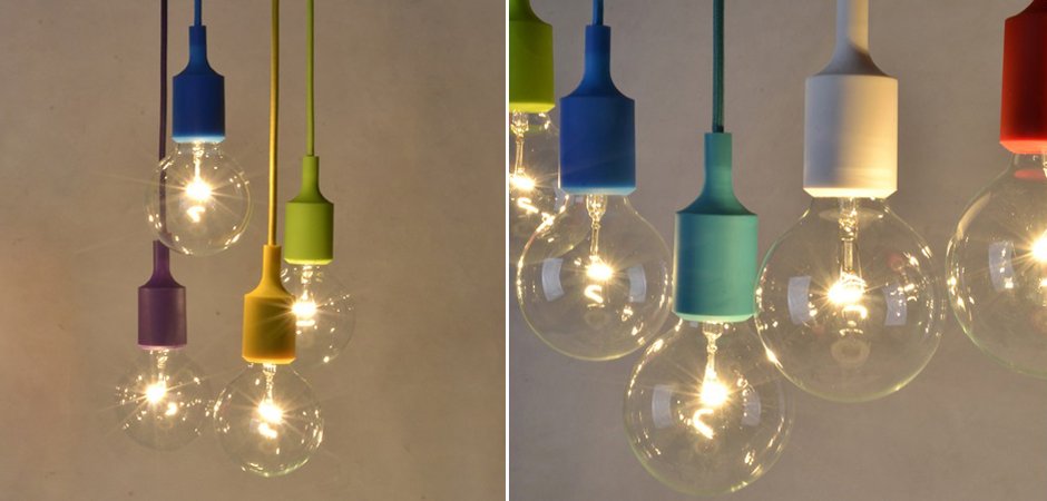 Подвесной светильник Muuto E27 Color Подвесной светильник Muuto E27 Color - Loft-Concept в Воронеже