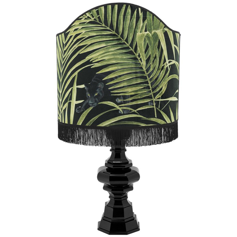 Настольная лампа Table Lamp Empire Scudo Black Green Черный Зеленый в Воронеже | Loft Concept 