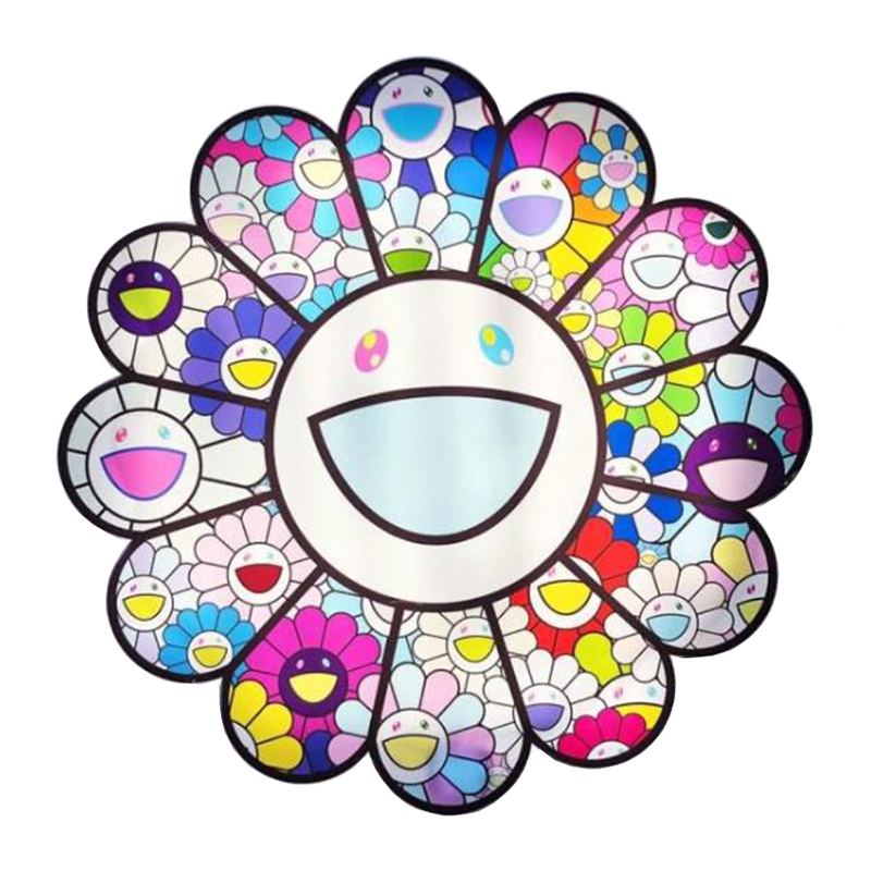 Светильник разноцветный подсолнух Takashi Murakami 2 Мульти в Воронеже | Loft Concept 