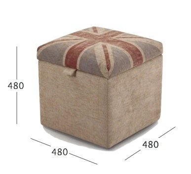 Пуф для хранения Jack Britannia Collection Пуф для хранения Jack Britannia Collection в Воронеже