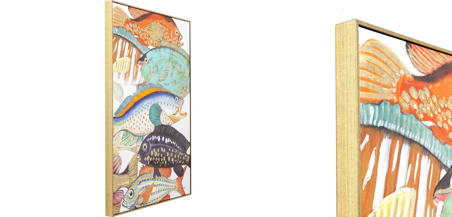 Картина Colorful Fish Painting - фото №1