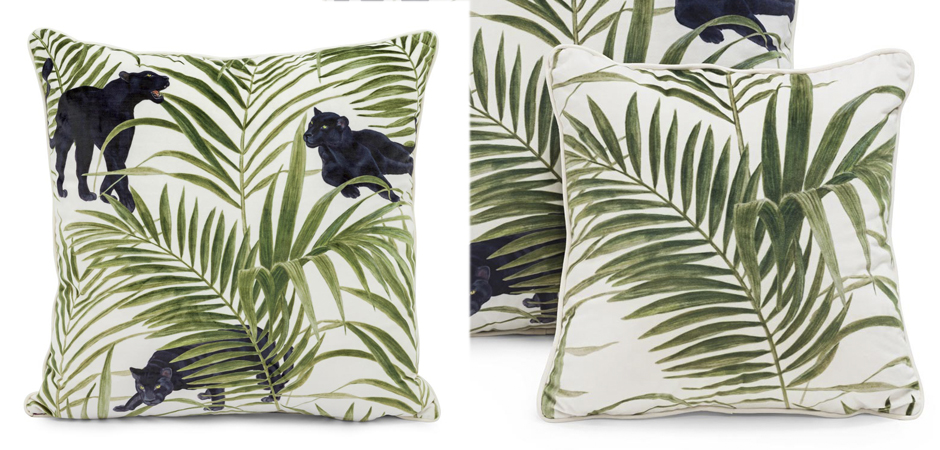 Комплект подушек SET PILLOW ABHIKA white-green Комплект подушек SET PILLOW ABHIKA white-green - Loft-Concept в Воронеже