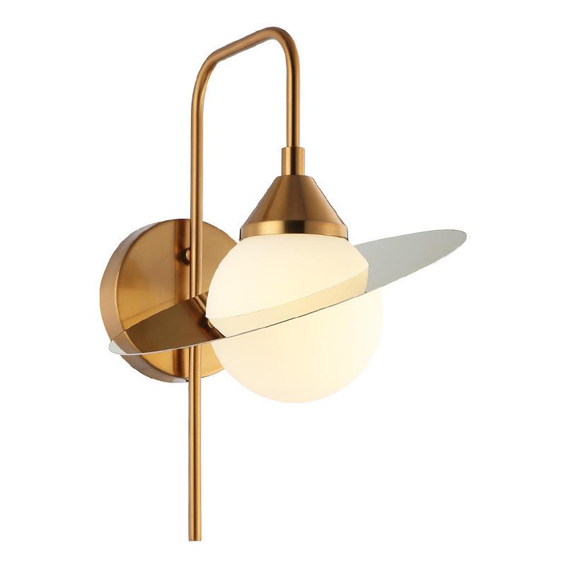 Бра Phainon Gold Wall Lamp Золотой Белый в Воронеже | Loft Concept 