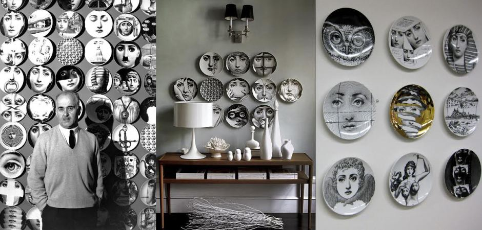 Декоративная тарелка Fornasetti 30.CR.BW.R01-193 - Loft-Concept в Воронеже
