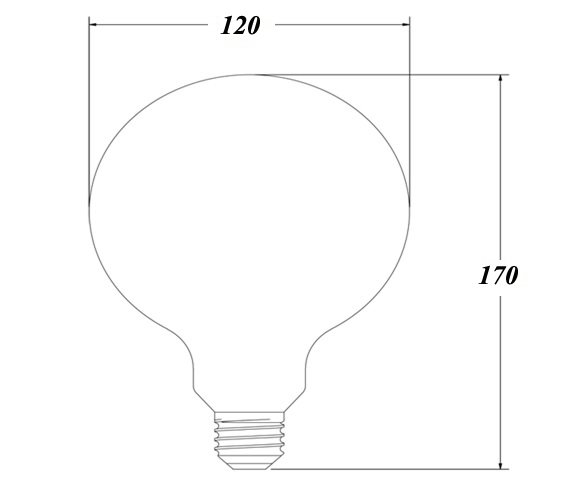 Лампочка Loft Edison Retro Bulb №4 в Воронеже