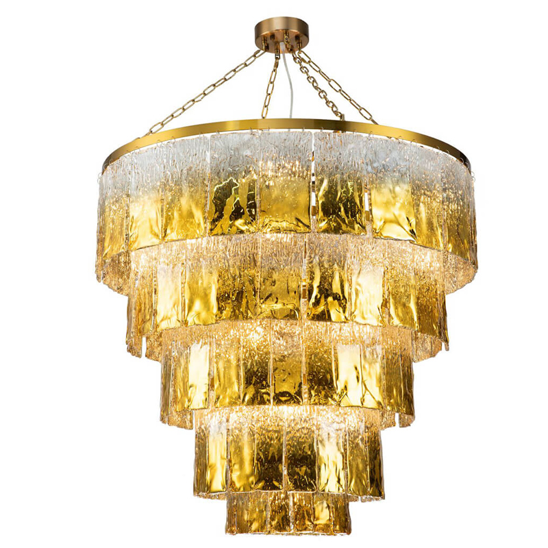 Люстра Golden Ombre Chandelier 100 Золотой в Воронеже | Loft Concept 