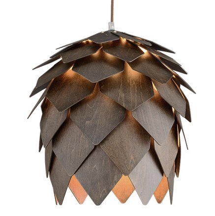 Подвесной светильник Crimea Pine Cone Brown Коричневый в Воронеже | Loft Concept 