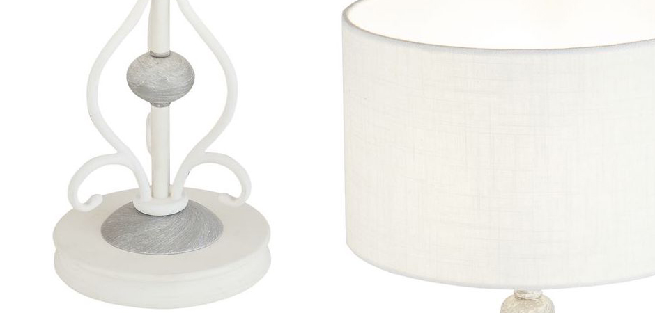 Настольная лампа Mocenigo Table lamp White Настольная лампа Mocenigo Table lamp White - Loft-Concept в Воронеже