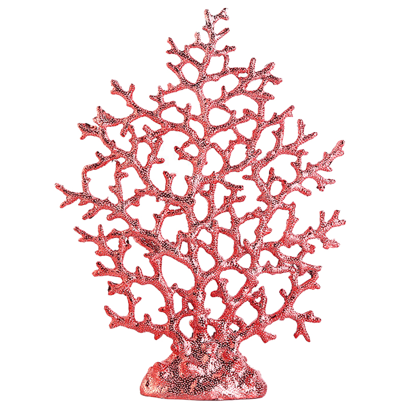 Статуэтка красный коралл Coral Decor Red Красный Статуэтка красный коралл Coral Decor Red Красный в Воронеже | Loft Concept