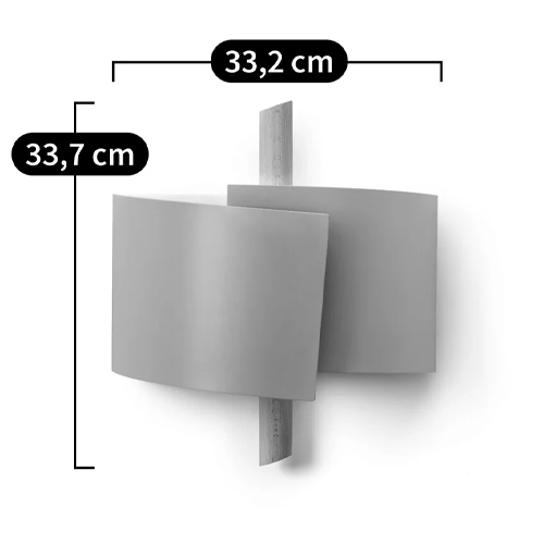Бра из металла и дерева Ruell White Metal Wooden Wall Lamp Бра из металла и дерева Ruell White Metal Wooden Wall Lamp в Воронеже