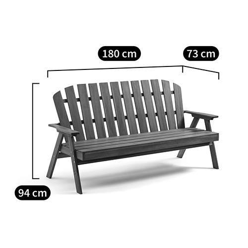 Садовая скамья из массива акации Ruth Wooden Bench в Воронеже