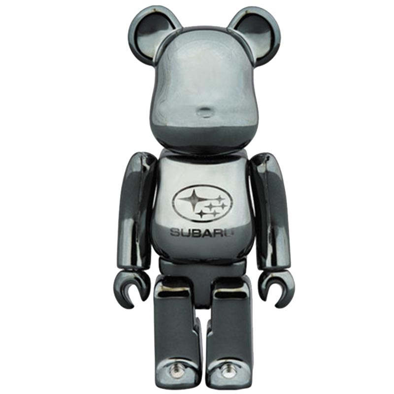 Статуэтка Bearbrick Subaru Темный хром в Воронеже | Loft Concept 