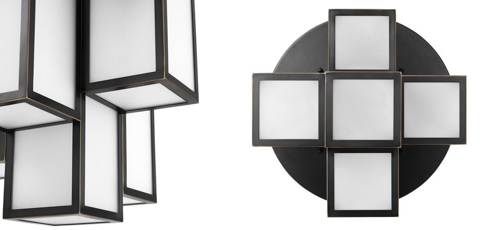 Потолочный светильник Eichholtz Ceiling Lamp Axel Bronze Потолочный светильник Eichholtz Ceiling Lamp Axel Bronze - Loft-Concept в Воронеже