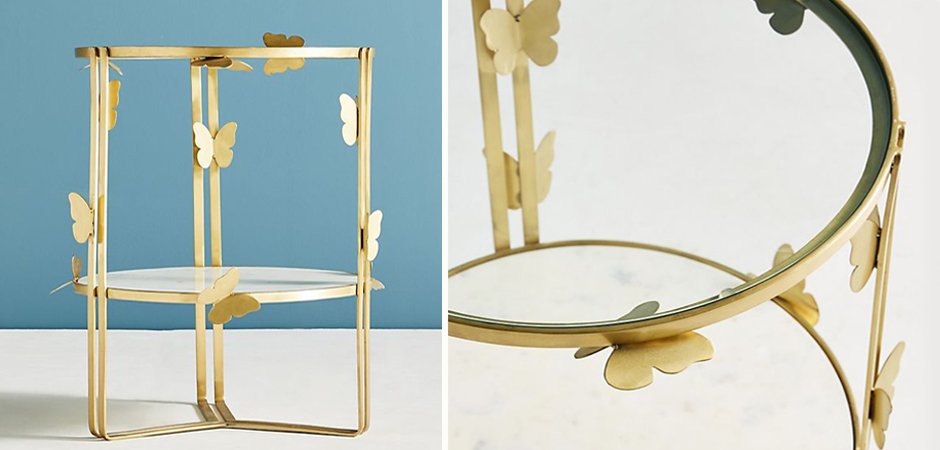 Приставной столик Butterflies Mariposa Side Table Приставной столик Butterflies Mariposa Side Table - Loft-Concept в Воронеже