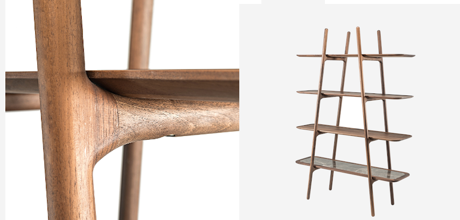 Стеллаж Woak malin shelf system Стеллаж Woak malin shelf system - Loft-Concept в Воронеже
