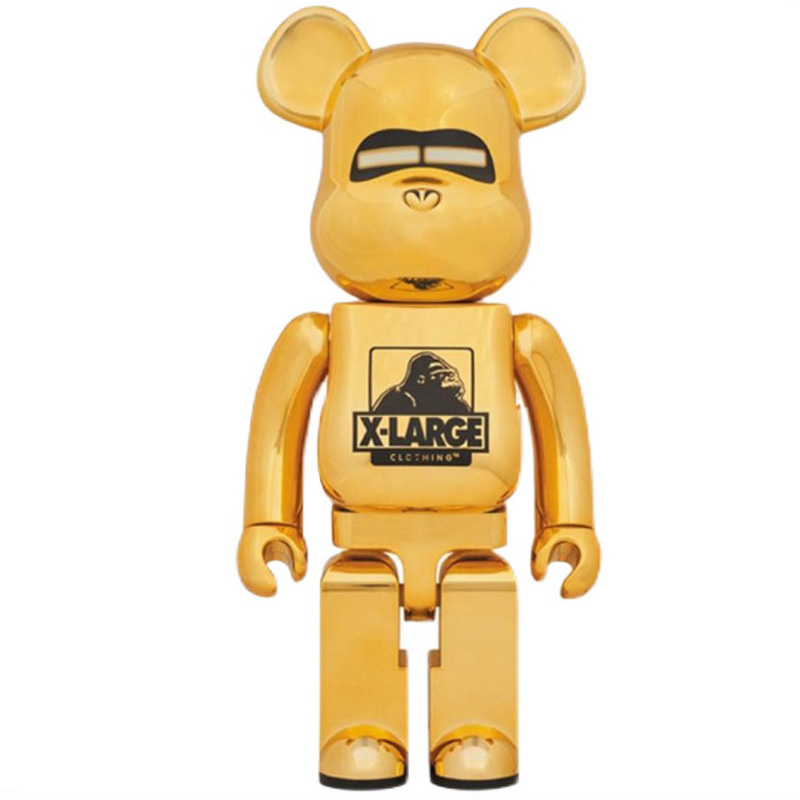 Статуэтка Bearbrick Gold X-Large Золотой Черный в Воронеже | Loft Concept 