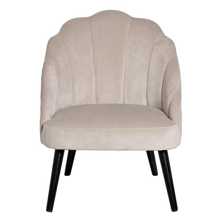 Кресло FolioFlower Armchair beige Бежевый Черный в Воронеже | Loft Concept 