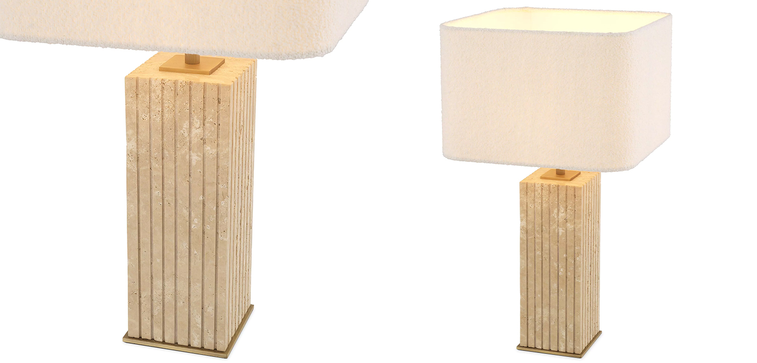 Настольная лампа Eichholtz Table Lamp Giova Square - фото