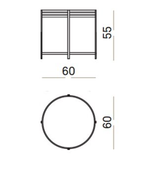 Столик Ula Small table ULA004 в Воронеже