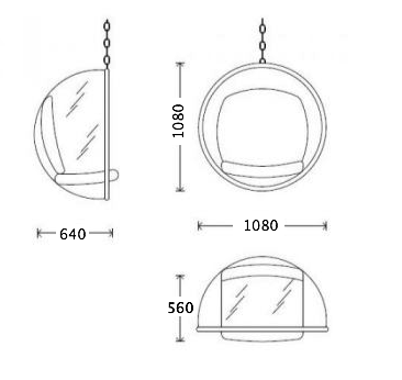 Кресло Bubble Chair в Воронеже