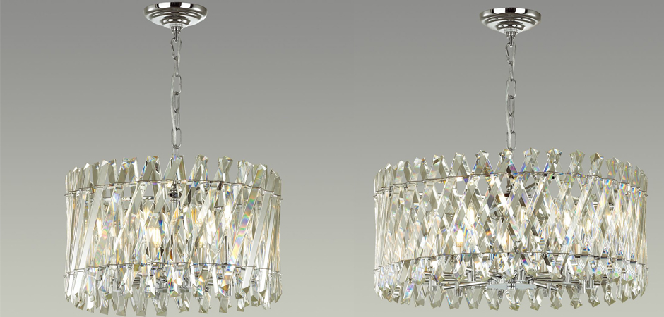 Люстра Crystal Crossed Stripes Люстра Crystal Crossed Stripes - Loft-Concept в Воронеже