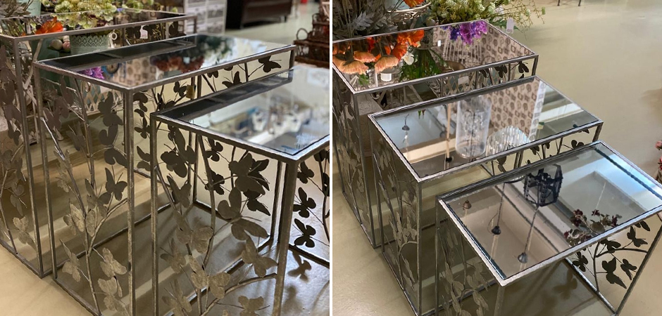 Консоль Silver Butterfly Triple Консоль Silver Butterfly Triple - Loft-Concept в Воронеже
