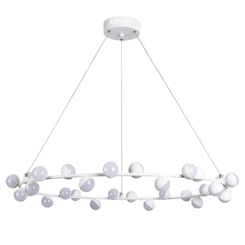 Люстра Vilelme Chandelier white 80 Белый в Воронеже | Loft Concept 