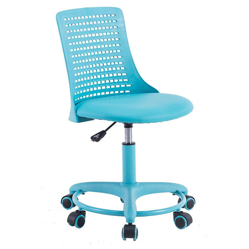 Кресло Bright Kiddie Office Chair blue Бирюзовый в Воронеже | Loft Concept 