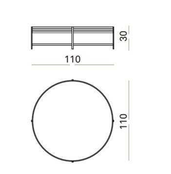 Столик Ula Round coffee table ULA002 в Воронеже