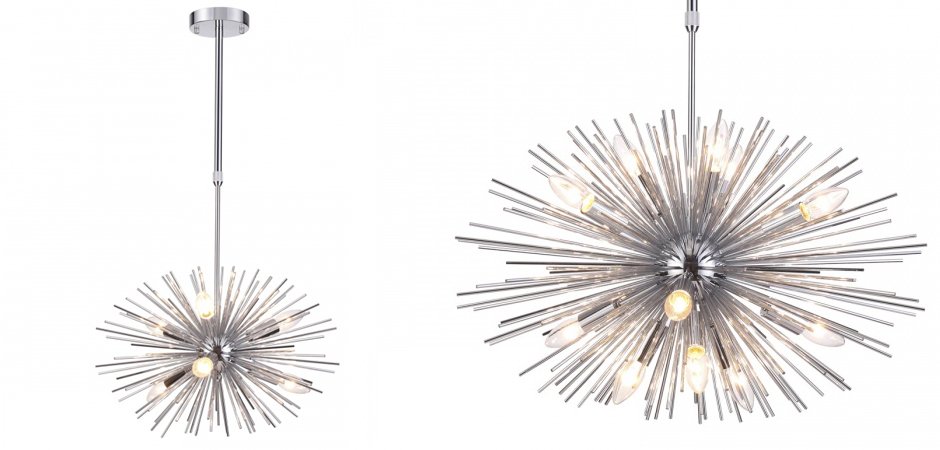 Люстра ASTRA Chandelier Sputnik Chromium Люстра ASTRA Chandelier Sputnik Chromium - Loft-Concept в Воронеже