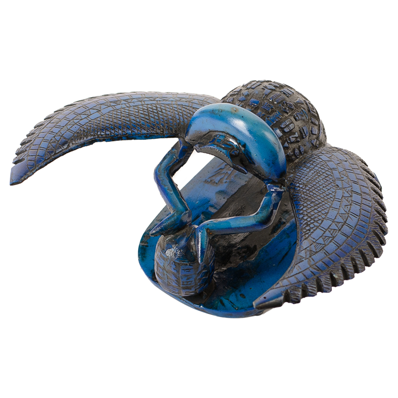 Статуэтка Скарабей Scarab Beetle with Wings blue Лазурь Синий Статуэтка Скарабей Scarab Beetle with Wings blue Лазурь Синий в Воронеже | Loft Concept