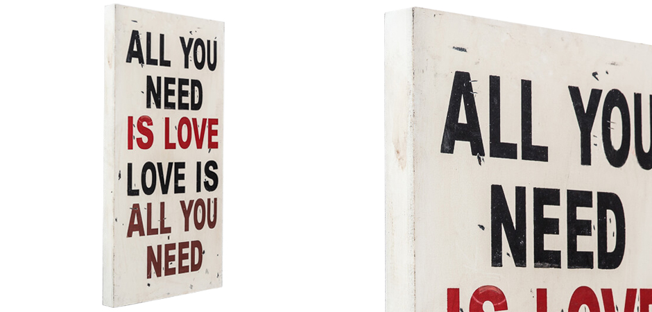 Постер All you need is love Постер All you need is love - Loft-Concept в Воронеже