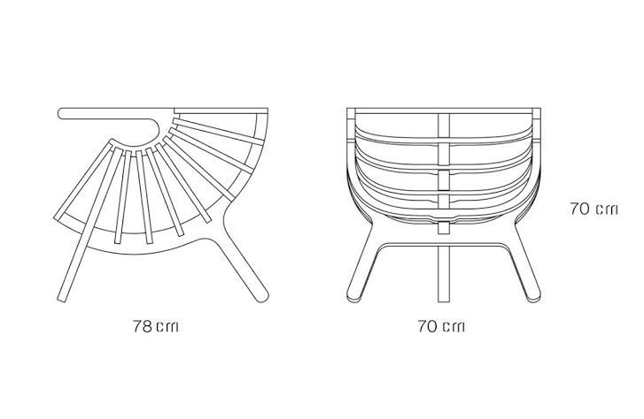 Кресло W_01 design Marco Sousa Santos в Воронеже