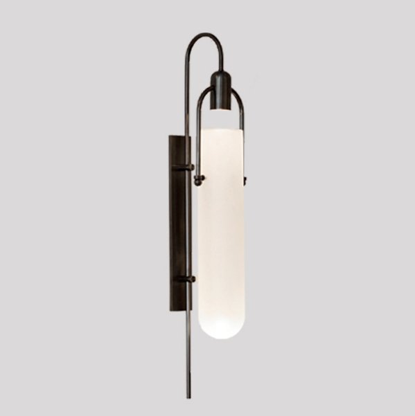 Бра Allied Maker ARC WELL SCONCE Черный Белый в Воронеже | Loft Concept 