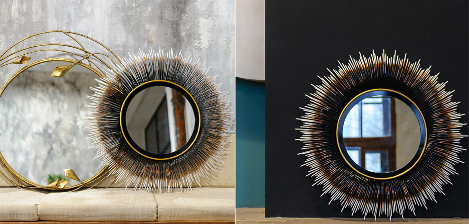 Зеркало Black Sun Mirror Зеркало Black Sun Mirror - Loft-Concept в Воронеже