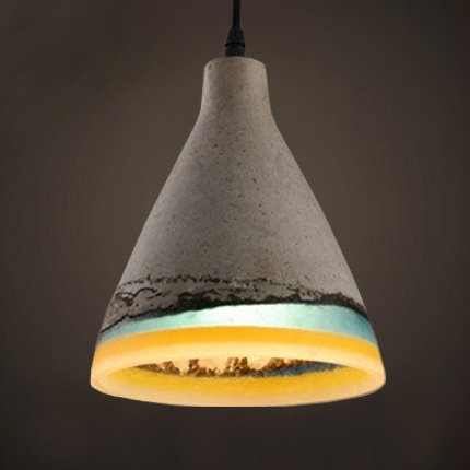 Подвесной светильник Art Concrete Pendant №2 Серый в Воронеже | Loft Concept 