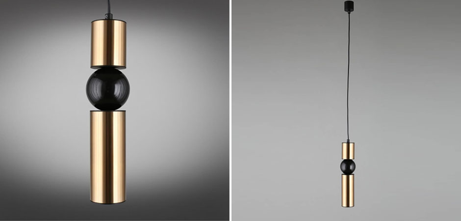 Подвесной светильник Lee Broom Fulcrum Черный и Золото Подвесной светильник Lee Broom Fulcrum Черный и Золото - Loft-Concept в Воронеже