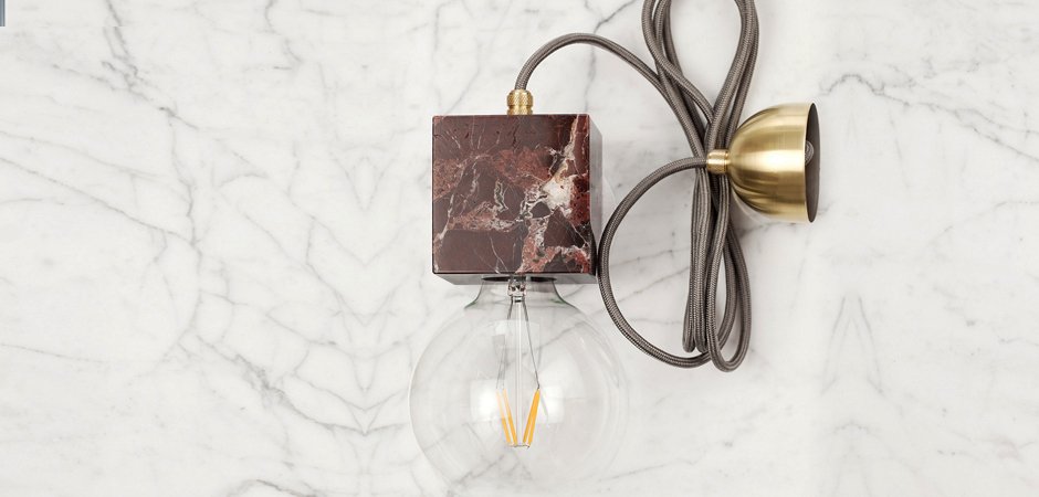 Подвесной светильник MARMOR VELDI Nero - фото №1