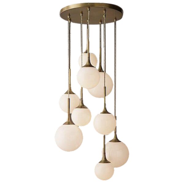 Люстра Restoration Hardware Whitney Chandelier   Латунь в Воронеже | Loft Concept 