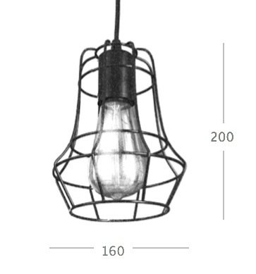 Cветильник Loft Nest Cage №1 в Воронеже