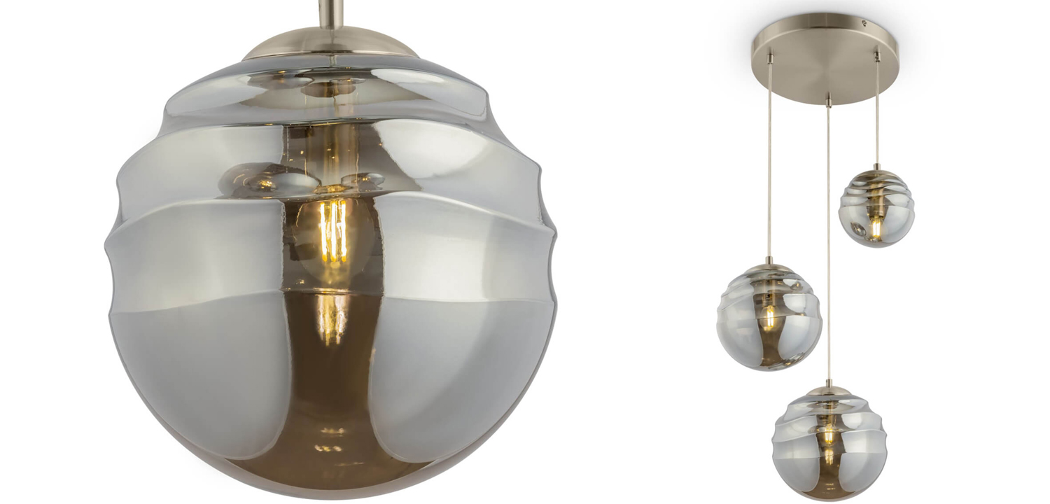 Люстра Oswald nickel - фото