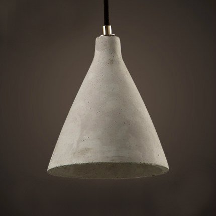 Подвесной светильник Art Concrete Pendant №5 Серый в Воронеже | Loft Concept 