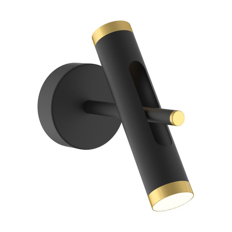 Бра Rainer Sconce black Черный Золотой Бра Rainer Sconce black Черный Золотой в Воронеже | Loft Concept