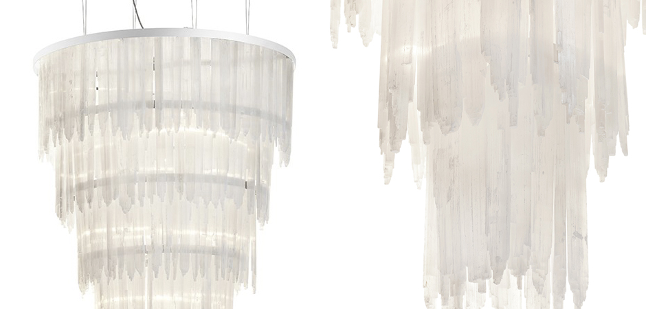 Люстра LAMP SELENITE ROUND chromium 80 Люстра LAMP SELENITE ROUND chromium 80 - Loft-Concept в Воронеже