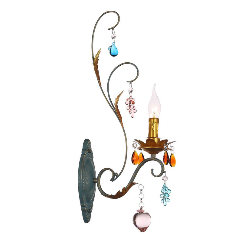 Бра Colored Glass Pendant Sconce Мульти в Воронеже | Loft Concept 