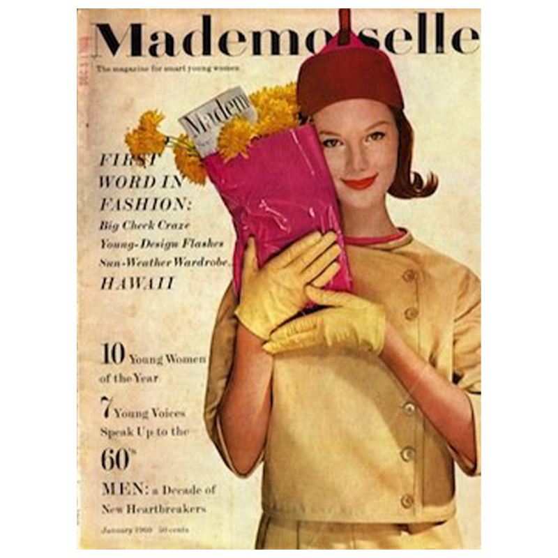 Постер Mademoiselle Cover 1960 January  в Воронеже | Loft Concept 