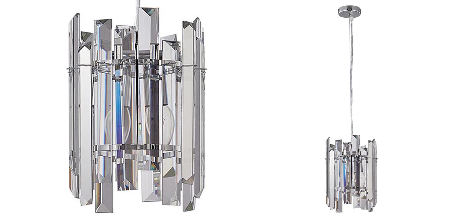 Подвесной светильник Langley chrome - фото