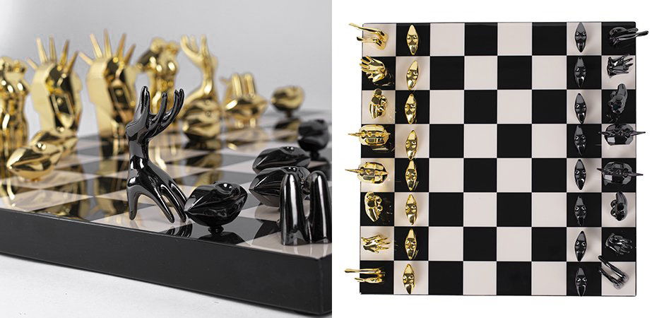 Шахматы Kelly Wearstler Dichotomy Chess Set Шахматы Kelly Wearstler Dichotomy Chess Set - Loft-Concept в Воронеже