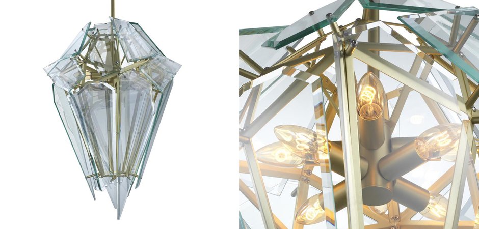 Люстра Chandelier Shard gold Люстра Chandelier Shard gold - Loft-Concept в Воронеже